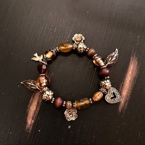 Very cute Beaded charm bracelet✨